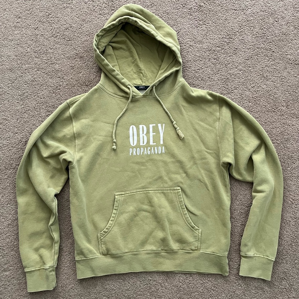 Obey Olive Green Hoodie
